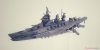 Suyata SRK-001 Space Rengo Kantai Nagato Space Main Battleship 1/700
